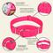 Show in main carousel: Country Brook Design Heavyduty Nylon Martingale Dog Collar, Hot Pink, Medium: 15 to 21-in neck, 1-in wide slide 9 of 10