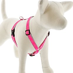 LupinePet Reflective Diamonds Adjustable Dog Harness, Pink Diamond, Medium: 14 to 24-in chest