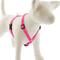Show in main carousel: LupinePet Reflective Diamonds Adjustable Dog Harness, Pink Diamond, Medium: 14 to 24-in chest slide 1 of 6