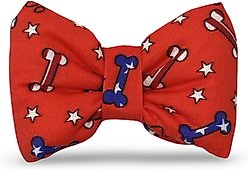 Slobber Threads Stars & Bones Dog Bowtie