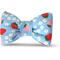 Show in main carousel: Slobber Threads Strawberry Patch Dog Bowtie slide 1 of 3