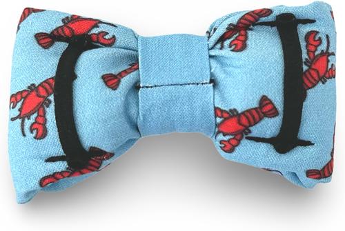 Show full view: Slobber Threads Lobster Dog Bowtie slide 3 of 3