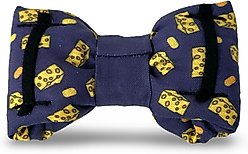 Slobber Threads Cheese Tax Dog Bowtie slide 2 of 2