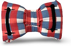 Slobber Threads Picnic Gingham Dog Bowtie slide 2 of 2