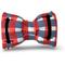 Show in main carousel: Slobber Threads Picnic Gingham Dog Bowtie slide 2 of 3