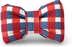 Slobber Threads Picnic Gingham Dog Bowtie