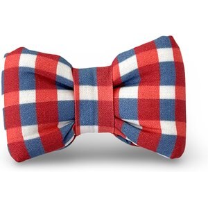 Slobber Threads Picnic Gingham Dog Bowtie
