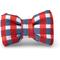Show in main carousel: Slobber Threads Picnic Gingham Dog Bowtie slide 1 of 3