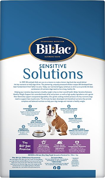 Show full view: Bil-Jac Reduced Fat Chicken Recipe Dry Dog Food, 30-lb bag slide 4 of 10