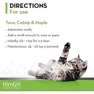 Tomlyn Laxatone Tuna Flavored Gel Hairball Control Supplement for Cats, 4.25-oz