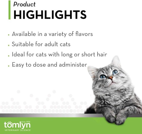 Show full view: Tomlyn Laxatone Tuna Flavored Gel Hairball Control Supplement for Cats, 4.25-oz slide 3 of 10
