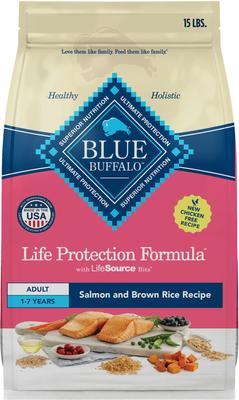 Blue Buffalo Life Protection Formula Adult Salmon & Brown Rice Recipe Dry Dog Food