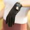 Show in main carousel: Horze Basic Polygrip Horse Riding Gloves, Black, Medium slide 3 of 8