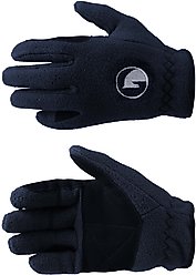 Horze Kids Fleece Horse Riding Gloves, Dark Navy, 4