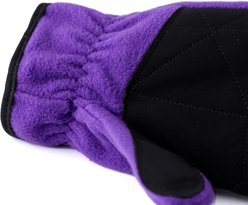 Horze Kids Fleece Horse Riding Gloves, Sultry Violet, 6 slide 2 of 6