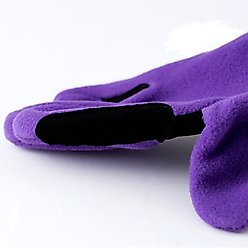 Horze Kids Fleece Horse Riding Gloves, Sultry Violet, 4 slide 2 of 6