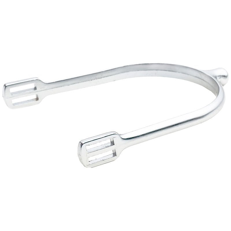 Horze Stainless Steel Knob Horse Spurs, W 1 1/3