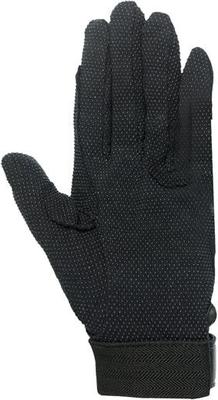 Show full view: Horze Basic Polygrip Horse Riding Gloves, Black, Medium slide 8 of 8