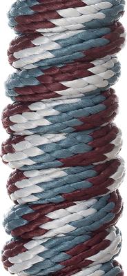 Show full view: Equinavia Stella Poly Snap Horse Lead Rope, Wine Red/Mirage Blue/Silver Sconce Gray slide 5 of 6