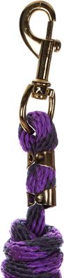 Show full view: Equinavia Stella Poly Snap Horse Lead Rope, Purple/Navy slide 2 of 4