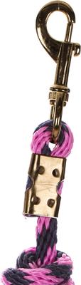 Show full view: Equinavia Stella Poly Snap Horse Lead Rope, Navy/Bright Pink slide 2 of 4