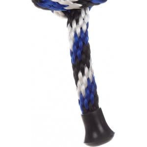 Equinavia Stella Poly Snap Horse Lead Rope, Blue/Black/White, 8-ft