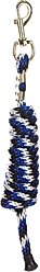 Equinavia Stella Poly Snap Horse Lead Rope, Blue/Black/White