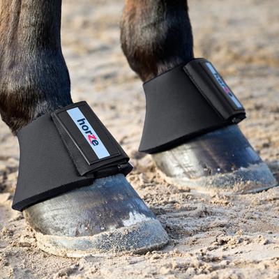 Show full view: Horze Pro Bell Horse Boots, Black, Large slide 3 of 9
