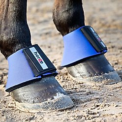 Horze Pro Bell Horse Boots, Blue, Large slide 2 of 5