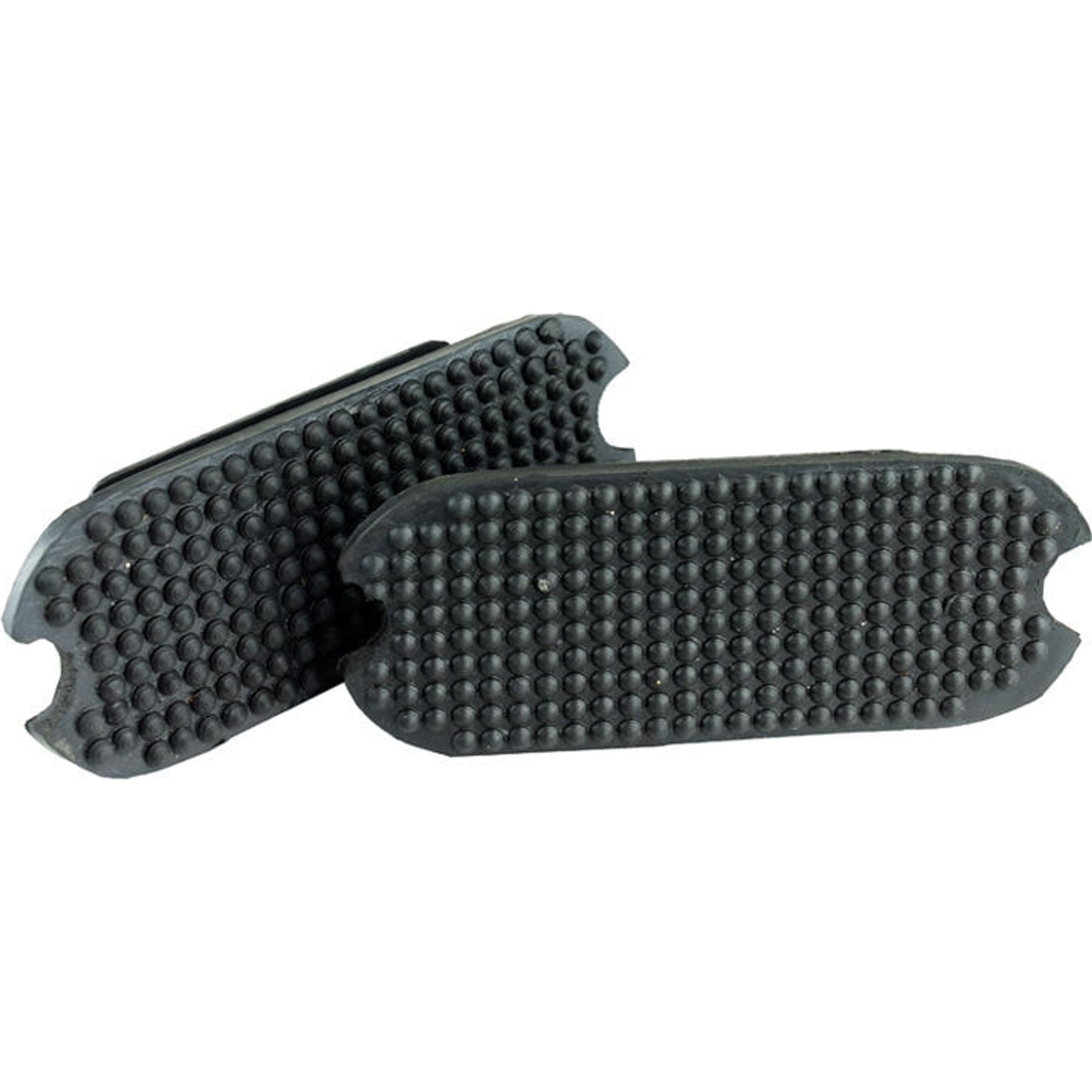 Horze Rubber Horse Stirrup Pads, Black, 4.75-in