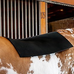 Horze Ultimate Neoprene Anti-Slip Horse Saddle Pad, Black slide 2 of 3