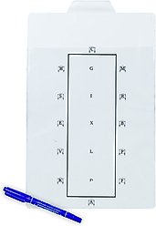 Horze Learner Horse Dressage Test Board