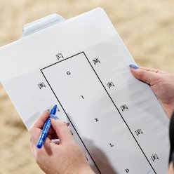 Horze Learner Horse Dressage Test Board slide 2 of 3