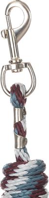 Show full view: Equinavia Stella Poly Snap Horse Lead Rope, Wine Red/Mirage Blue/Silver Sconce Gray slide 3 of 6
