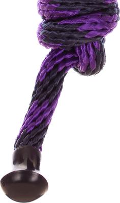 Show full view: Equinavia Stella Poly Snap Horse Lead Rope, Purple/Navy slide 3 of 4