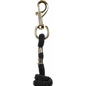 Equinavia Stella Poly Snap Horse Lead Rope, Black, 8-ft
