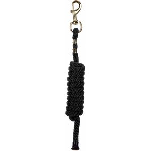 Equinavia Stella Poly Snap Horse Lead Rope, Black, 8-ft