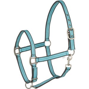 Horze Adepto Horse Halter, Canal Blue, Horse
