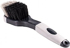 Horze Soft Grip Horse Bucket Brush, Black