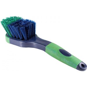 Horze Soft Grip Horse Bucket Brush, Dark Blue