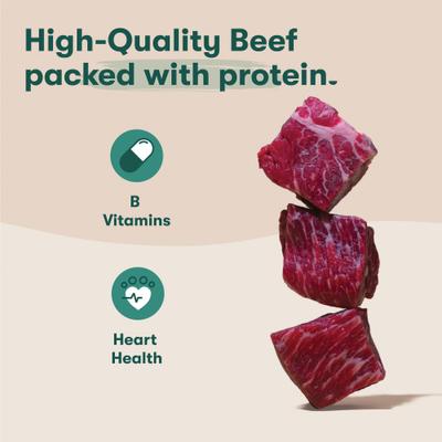 Show full view: Jinx Beef Bone Broth Mini Biscuits Crunchy Dog Treats, 32-oz bag slide 3 of 10