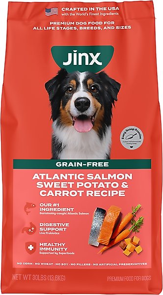 Jinx Salmon, Sweet Potato & Carrot ALS Kibble Dog Dry Food