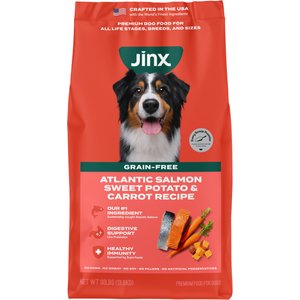 Jinx Salmon, Sweet Potato & Carrot ALS Kibble Dog Dry Food, 30-lb bag