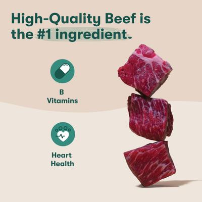 Show full view: Jinx Beef Bites Jerky Dog Treats, 15-oz bag slide 3 of 11