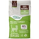 Nature's Logic 100% Natural Feline Turkey Meal Feast All Life Stages Dry Cat Food, 15.4-lb bag