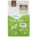 Nature's Logic 100% Natural Feline Turkey Meal Feast All Life Stages Dry Cat Food, 7.7-lb bag