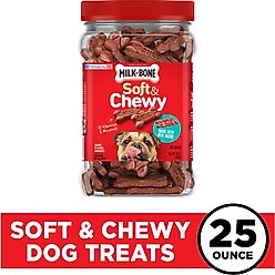 Milk-Bone Real Bacon Soft & Chewy Dog Treats, 25-oz canister slide 2 of 8
