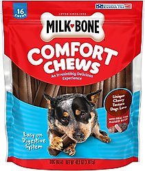 Milk-Bone Comfort Chews Real Beef Dog Treats, 16 count