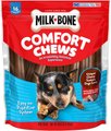 Milk-Bone Comfort Chews Real Beef Dog Treats, 16 count