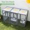 Show in main carousel: Coziwow Catio Outdoor Cat Playpen, Grey slide 5 of 6